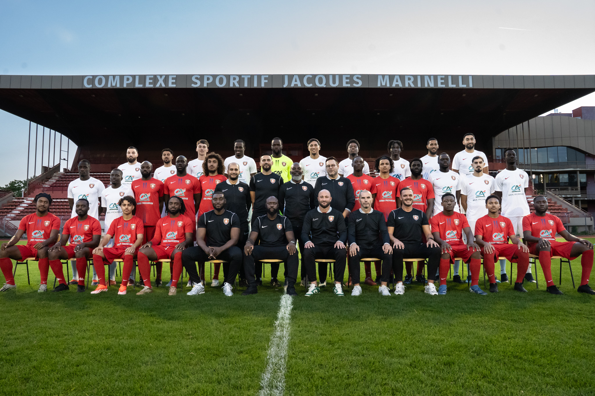 Équipe séniors R1 du FC Melun au Complexe Sportif Jacques Marinelli